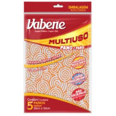 Imagem de Pano Multiuso, Vabene, 30x50cm, Laranja