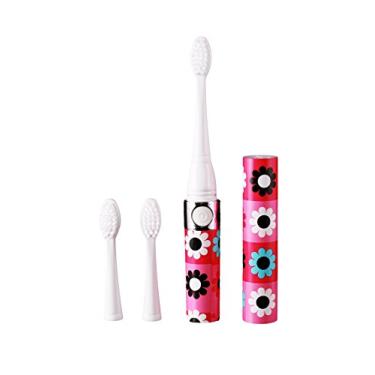 Imagem de Escova de dentes elétrica Sonicety HI-923 (tamanho portátil), Flower Polka Dot
