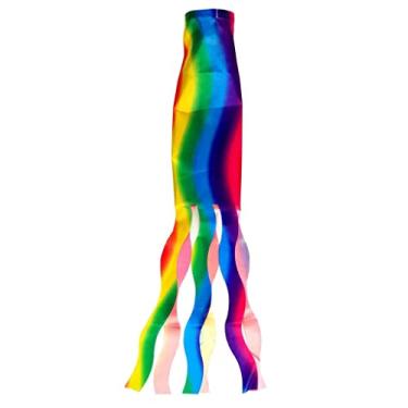 Imagem de de Manga Colorida - Decoração Patriótica Pendurada, 140cm Rainbow