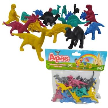 Imagem de Dinossauros De Plástico Miniatura 20 Pçs Brinquedo Mini Dino