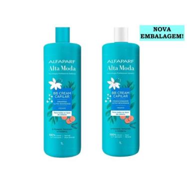 Imagem de Kit Shampoo + Condicionador Alfaparf Alta Moda Bb Cream 1 Litro Cada