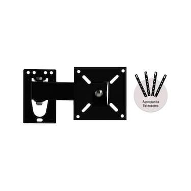 Imagem de Suporte de Parede Articulado Brasforma BRA3.0 para TVs LED, LCD, Plasma, 3D e Smart TV de 10" a 56"