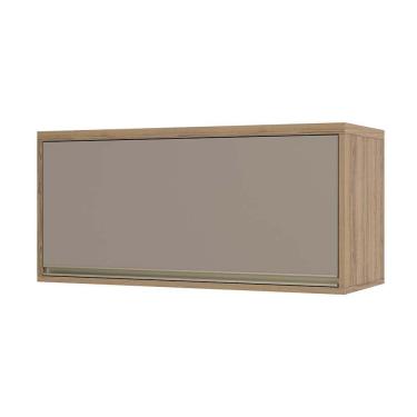 Imagem de Armário Aéreo 80 cm 1 Porta Basculante Mel Luciane Móveis