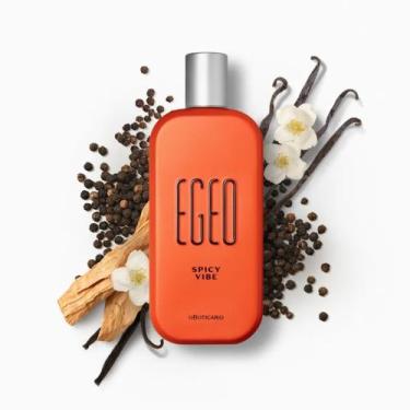 Imagem de Egeo Spicy Vibe Desodorante Colônia 90ml Perfume Combina Baunilha Arte