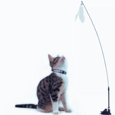 Imagem de Brinquedo para Gato Varinha Interativo Com Ventosa