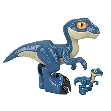 Imagem de Mattel Imaginext Jurassic World, Figura de Ação XL Raptor, multicolorido
