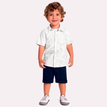 Imagem de Conjunto Infantil Masculino Camiseta + Bermuda Milon 14182.0001.1 Milon-Masculino