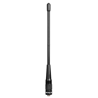Imagem de Retevis SMA fêmea, antena de rádio amador, 20.1 cm VHF/UHF 144/430Mhz, antena chicote para Retevis RT29 RT86 RA79, compatível com rádio Baofeng UV-5R 5RM BF-F8HP PRO K5 Plus DM32 UV32 AR-152 (1 pacote