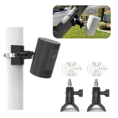 Imagem de Augstci Suporte para câmera de segurança externa sem perfuração, suporte universal compatível com Ring, Eufy, Wyze, Arlo, Google Nest, câmeras e mais