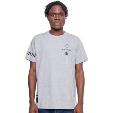Imagem de Camiseta Masculina Onbongo Cinza Mescla ON094