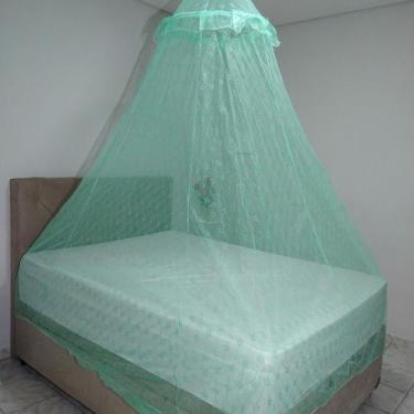 Imagem de Mosquiteiro renda com elástico na borda serve casal solteiro e queen -