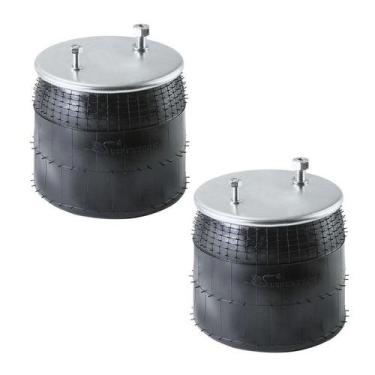 Imagem de Kit Bolsa De Ar Suspensao Terceiro Eixo Cargo Titan Sem Base - Suspent