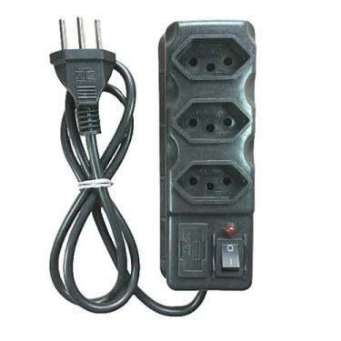 Imagem de Filtro De Linha 3 Tomadas Gm Protetor Elétrico