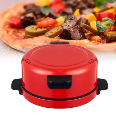 Imagem de Forno de pizza portátil com crosta crocante, forno de pizza interno de 12 polegadas, bancada, máquina de pizza aquece até 464˚F, faz pizza, quesadillas, omeletes, torradeira, pratos antiaderentes