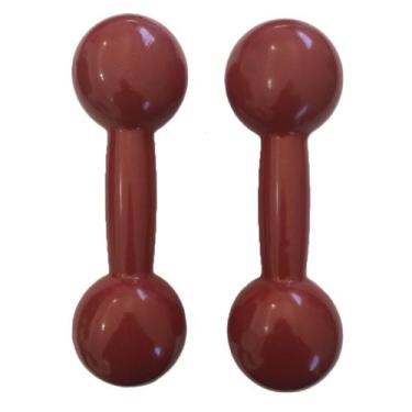 Imagem de Halter revestido 9kg - par  iniciativa fitness