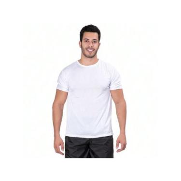 Imagem de Camiseta Masculina Dry-Fit Manga curta Malha Poliester Confortável par