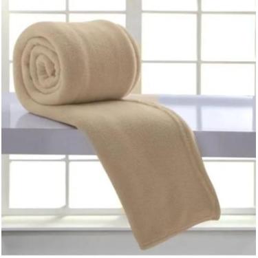 Imagem de Cobertor Manta Fleece Infantil Gigante Lisa Super Macia 1,50 X 1,00 An