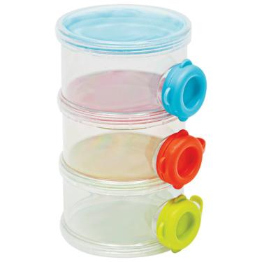 Imagem de Potes Empilháveis para Leite em Pó 