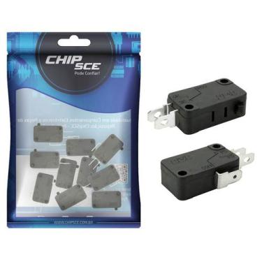 Imagem de 10x Chave Micro Switch Para Forno Micro-ondas 15/16a 250vac - CHIPSCE