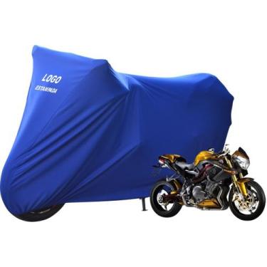 Imagem de Capa Para Moto Benelli Cafe Racer Sob Medidas Alta Proteção - Mz, Azul