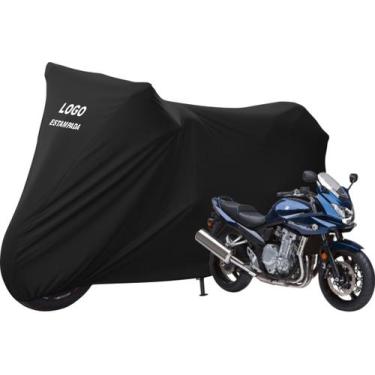 Imagem de Capa De Tecido Helanca Moto Suzuki Bandit 1250s Sob Medida - Mz, Preta