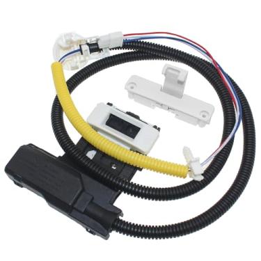 Imagem de W11307244 W10682535 W10837741 W10714899 Conjunto de tampa de trava de tampa de arruela para NTW4516FW3 NTW4516FW2 NTW4516FW1 MVWC565FW W11253737373 3 Compatível com Whirlpool Máquina de lavar roupa