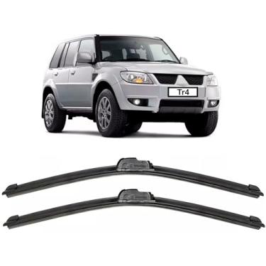 Imagem de Par de palhetas limpador de parabrisa dianteiro para Pajero TR4 TODAS