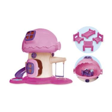 Imagem de Casinha de Boneca Bella Vila Casa Na Árvore c/ Moveis Menina - Usual B