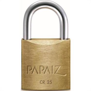 Imagem de Cadeado Papaiz 25Mm Flowpack 100250Cx - Kit C/10