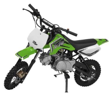 Imagem de Mini moto cross 50cc pro tork tr50f, Verde, Aro 10/10