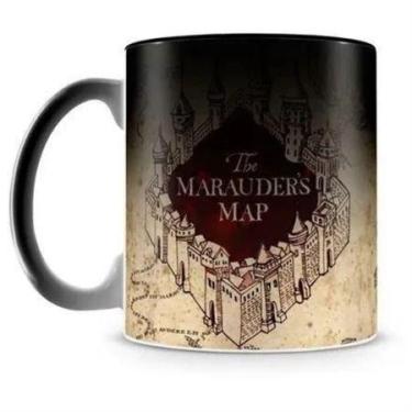 Imagem de Caneca Personalizada Mágica Harry Potter Mapa Do Maroto - loja dinka