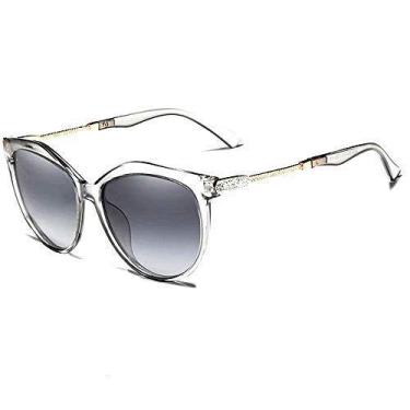 Imagem de Óculos de Sol Feminino Gatinho Luxuoso Kingseven Proteção UV400 Polari