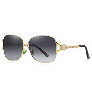 Imagem de Óculos de Sol Feminino BARCUR Estilo Borboleta design Luxuoso Polariza