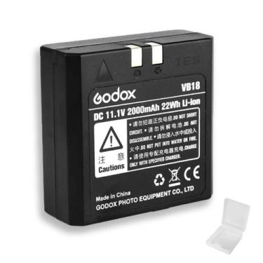 Imagem de Bateria Godox VB18 para Flash de Câmera Godox