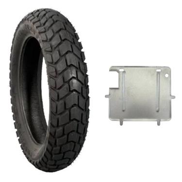 Imagem de Pneu Xre 190 Bros 150 Bros 160 110/90-17 60p Mt60 uso com camara Pirelli + Suporte placa