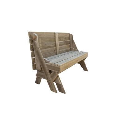 Imagem de Banco que Vira Mesa 2m para Área Externa