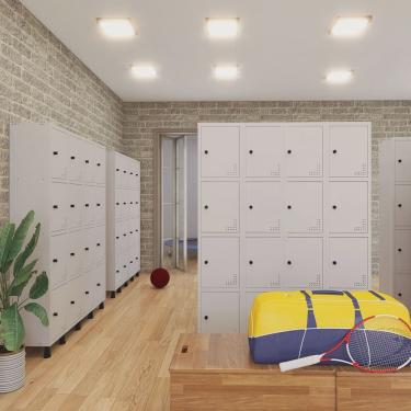 Imagem de Roupeiro Aço Light 4v 16 Portas Gr304/16