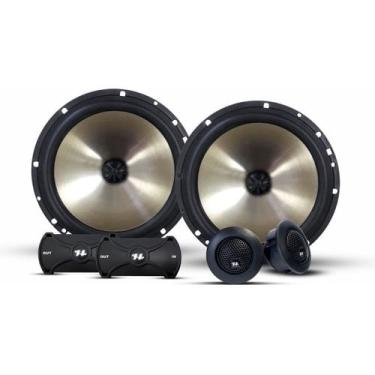 Imagem de Kit 2 vias hurricane 6 pol Q6.2 160WRMS alto falante tweeter