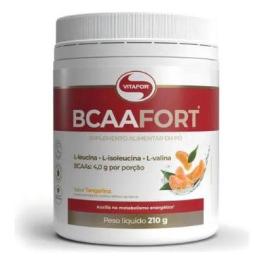 Imagem de BCAA Vitafor 210g Sabor Tangerina