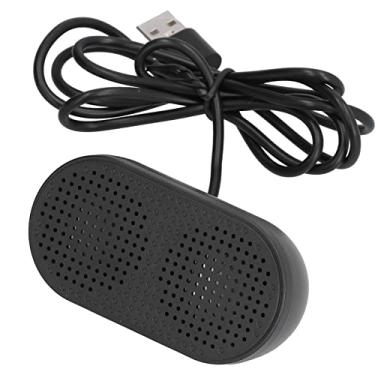 Imagem de GLOGLOW Alto-falante USB para computador, pequeno alto-falante para laptop, originalidade, pequeno alto-falante USB, alto-falante para computador de mesa para casa, escritório, música ao ar livre