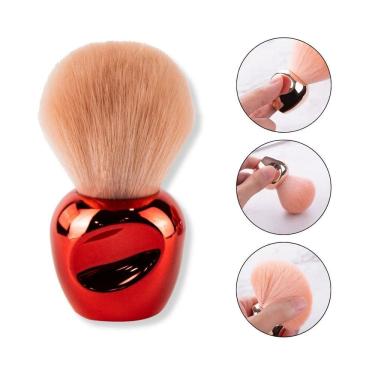 Imagem de Pincel Pequeno Cabo Ergonômico Maquiagem Blush Rosto Makeup