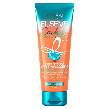 Imagem de Creme Noturno Anti-Travesseiro L'Oréal Paris Elseve Cachos Longos dos Sonhos, 200ml