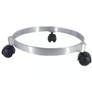 Imagem de Suporte Giratório para Botijão de Gás Alumínio