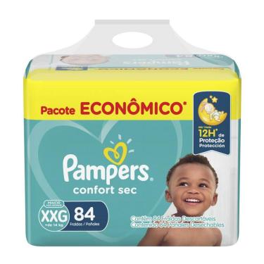Imagem de Fralda Pampers Confort Sec Tamanho XXG 84 unidades