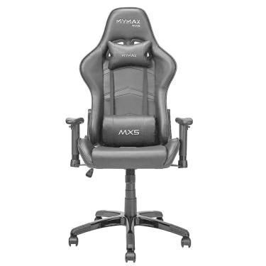Imagem de Cadeira Gamer Giratória Escritório MX5 Mymax Preta Até 150Kg