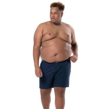 Imagem de Cueca Samba Canção Plus Size Abertura Frontal 100% Algodão Keeper 148,