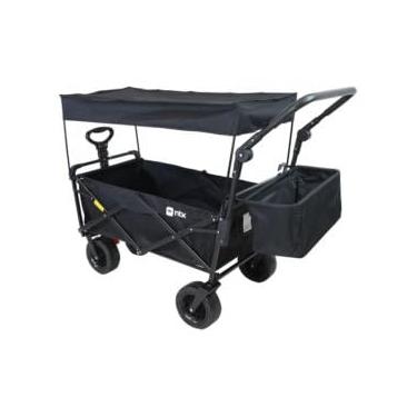 Imagem de Carrinho de Carga Montclair Dobrável, Capacidade 80kg, 83 x 50 x 60 cm, Preto