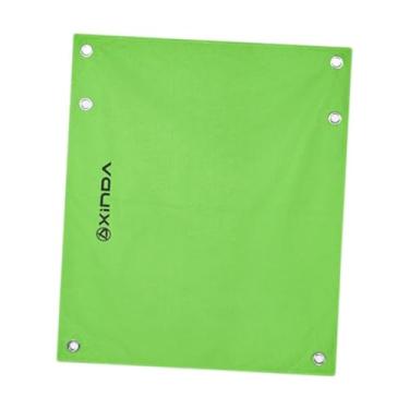 Imagem de oshhni Protetor de ancoragem de corda de escalada, proteção de corda, proteção de segurança, tapete de de borda de escalada para arborista, 69cm X 83cm