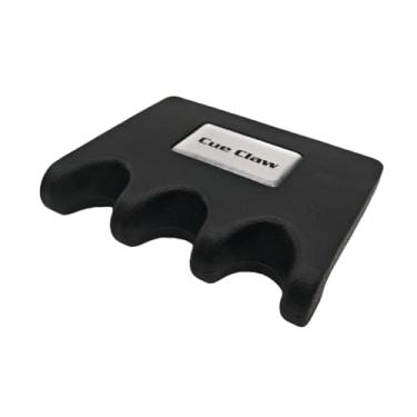 Imagem de simhoa Suporte para taco de sinuca, suporte para vara de sinuca, prático para taco de bilhar com peso para clube, sala de recreação familiar de mesa, 3 Furos