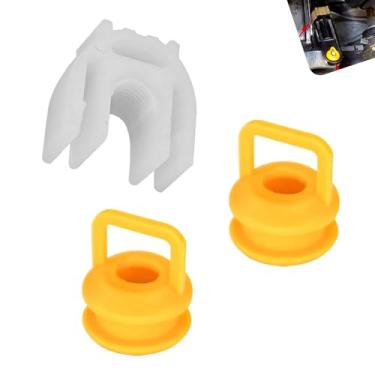 Imagem de Zikefest Bucha de cabo de mudança de 3 peças, kit de reparo de bucha de cabo de conexão de câmbio de transmissão, compatível com Chevy Silverado 1500 2500 3500, JEEP RAM Dodge 2004-2020, 14104